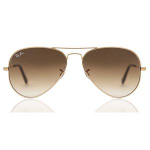 Ray-Ban Gold Aviator Sunglasses
